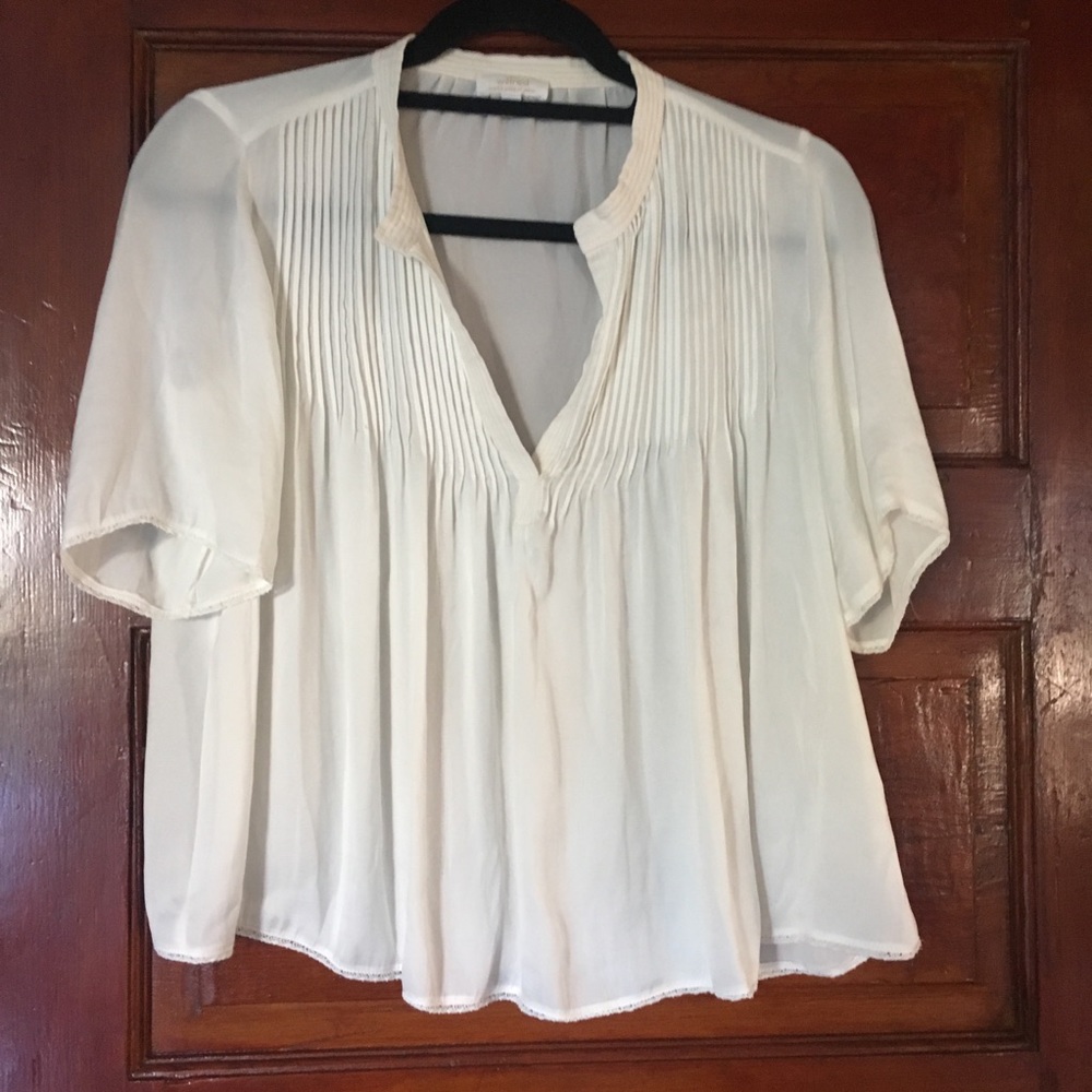 Wilfred white blouse